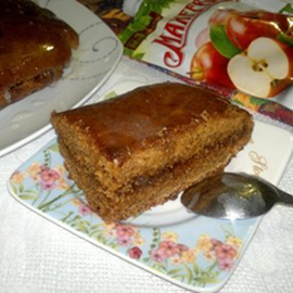Карамельная коврижка с джемом «махеевъ» «кусочки лета»